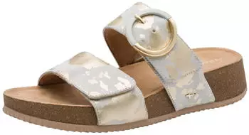 Tamaris COMFORT Sandal Flat MultiAdjustable lt gold cow