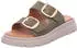Tamaris Clog (1-27239-42) olive structure