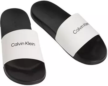 Calvin Klein ESS SLIDE MONOBRAND schwarz/wei&szlig;