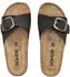 Rohde Sandal Nubuck Leather Soft Footbed (5875) schwarz