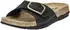 Rohde Sandal Nubuck Leather Soft Footbed (5875) schwarz