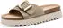 Tamaris Pantolette 27401 with Footbed Vegan taupe/braun