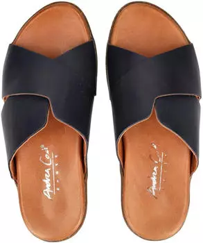 Andrea Conti 0301001 Women's Mules blau/dunkelblau