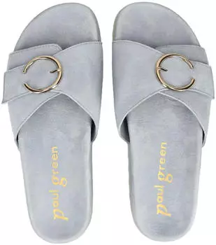 Paul Green Sandal Suede hellblau
