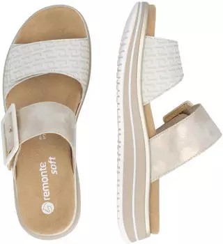 Remonte Dorndorf Sandal with Lite'n Soft Equipment wei&szlig;/gold