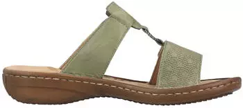 Rieker Sandal with Perforation gr&uuml;n