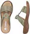 Rieker Sandal with Perforation grün