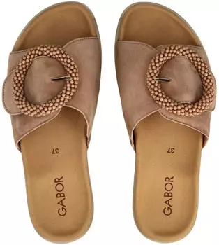 Gabor Pantolette beige/caramel