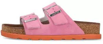 Rieker Sandal with Soft Footbed pink