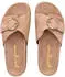 Paul Green Pantolette Veloursleder rosé/gold/beige