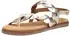 Lazamani Sandals Leather/Textile gold