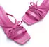 Lascana Mule Sandal in Square Toe with Kitten Heel pink