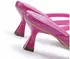 Lascana Mule Sandal in Square Toe with Kitten Heel pink