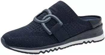 Marco Tozzi Women's Slipper Feel Me Removable Footbed navy comb