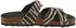 VERBENAS ROCIO Sandal with Ruffles beige/camel