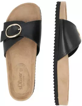s.Oliver Sandals with Decorative Detail schwarz