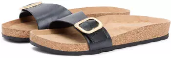 Tommy Hilfiger TH Classic Cork Sandal Pearl LTH schwarz