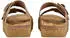 Rohde Alassio 6220 Nubuck Leather Mule with Platform Sole braun