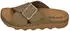 Rohde Alassio 6220 Nubuck Leather Mule with Platform Sole grün