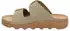 Rohde Alassio 6220 Nubuck Leather Mule with Platform Sole grün