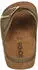 Rohde Alassio 6220 Nubuck Leather Mule with Platform Sole grün