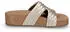 Lazamani MILLE VELCRO LA75911 Leather/Textile Mule gold