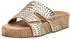 Lazamani MILLE VELCRO LA75911 Leather/Textile Mule gold