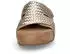 Lazamani MILLE VELCRO LA75911 Leather/Textile Mule gold