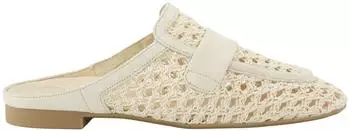 Paul Green Leather/Textile Pantolette shell