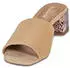 Tamaris Mule Block Heel with Touch it Insole braun