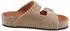 VERBENAS Elena Serraje Pasado Pantolette mit zwei verstellbaren Schnallen beige
