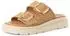 Tamaris Wedge Heel Leather Mule braun