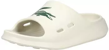 Lacoste Sandals Synthetic Leather gr&uuml;n/wei&szlig;