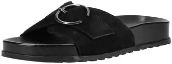 Paul Green Ankle Strap Ballet Flats (6170) schwarz