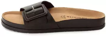 Tamaris Pantolette Echtes Leder (1-1-27213-26) schwarz