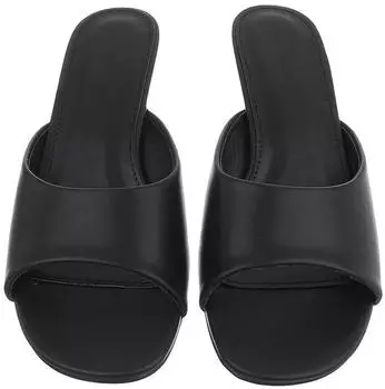 Ital Design Mules mit Offener Ferse 2390 schwarz