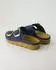 Rohde Alassio 6220 Pantolette aus Nubukleder mit Plateausohle blau