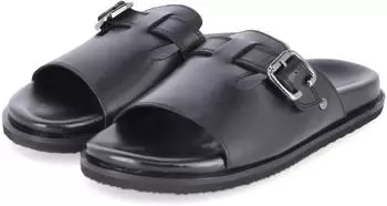 Palado Sandals Smooth Leather schwarz