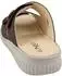 Longo Women's Mule Nubuck Leather braun choco