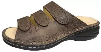 Finn Comfort Hellas Sandal with Removable Footbed braun