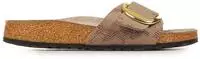 Birkenstock 1032935, Birkenstock Madrid Big Buckle Gray Taupe Damen