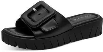Tamaris Leder Pantolette (1-27510-20) schwarz