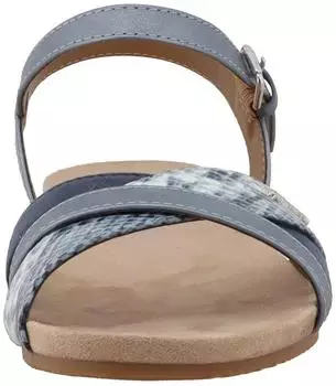 Tom Tailor Flat Sandals - Mules blau