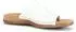 Gabor Toe Separator Summer Shoe, Slip-On with Fashionable Toe Ring weiß