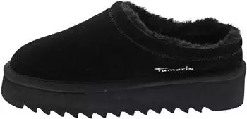 Tamaris Sandal Leather schwarz