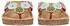 Lazamani Toe Strap Leather/Textile Toe Separator multi