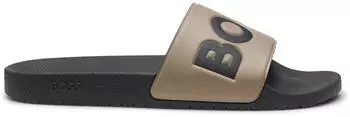 Hugo Boss Bay_Slid_rblg Slides open brown
