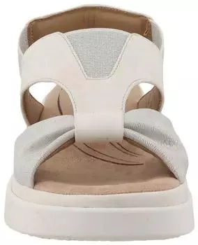 Romika Flat Sandals - Mules sanftes weiß