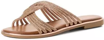 Marco Tozzi Sandal Soft Feel Me Footbed Stylish rose metallic