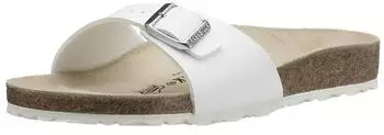 Birkenstock Madrid Birko-Flor white (schmal)